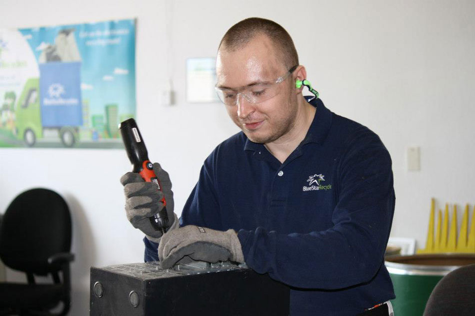 Unexpected Workforce Excels in Recycling Industry