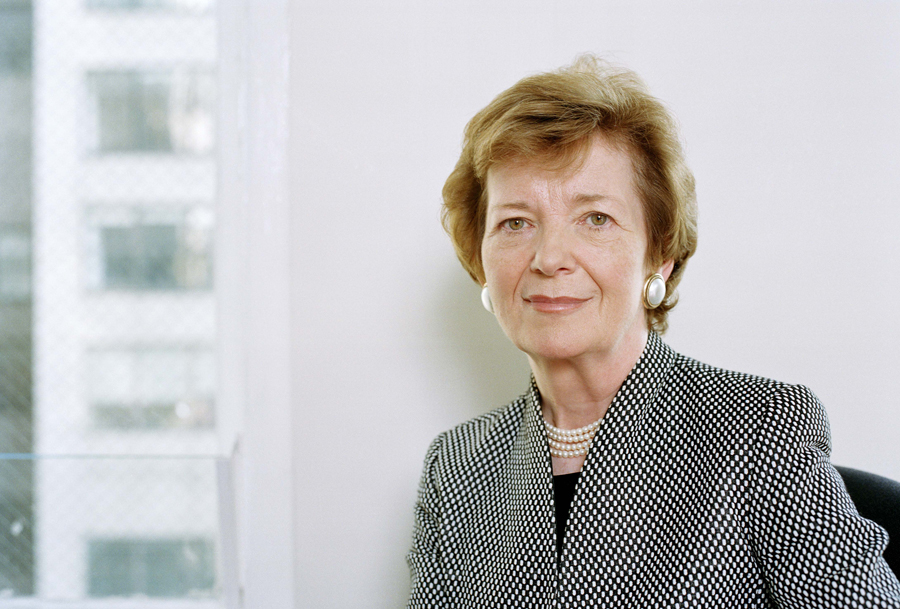 Mary Robinson, President, Cimate Justice