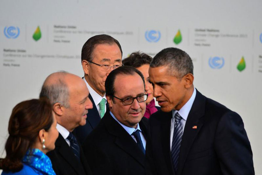 World Leaders Celebrate Climate Deal