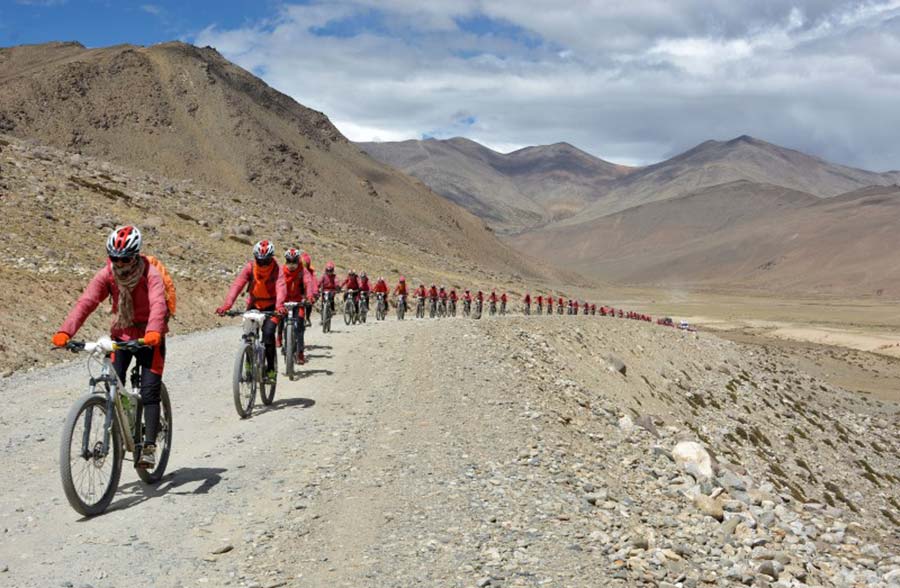 “Kung Fu” Nuns Bike Himalayas to Oppose Human Trafficking