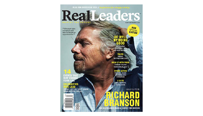 Real Leaders Holds Global Newsstand Kick Off in New York