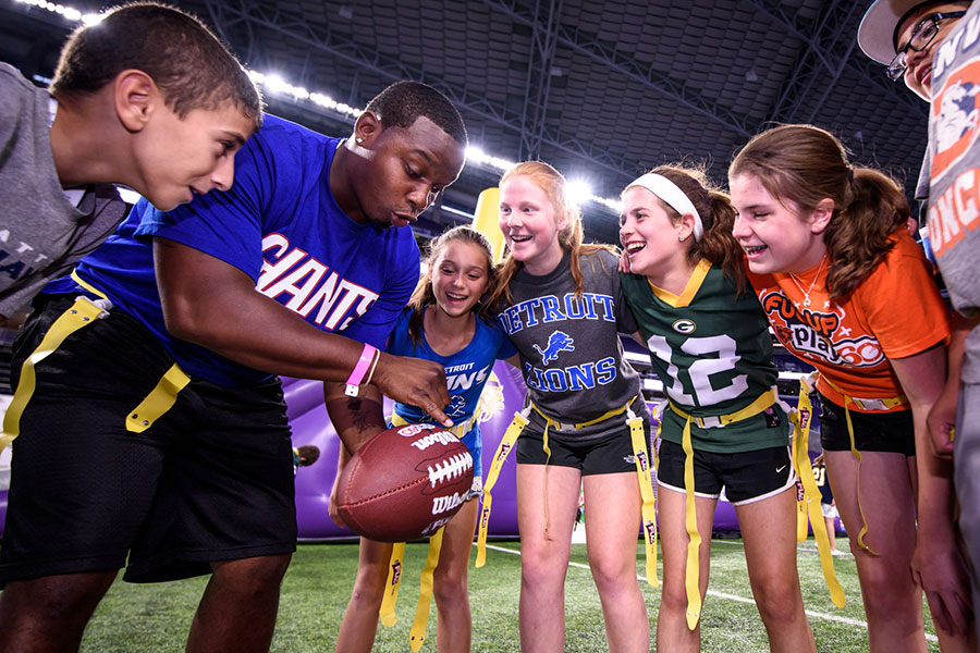 The NFL Teams up to Promote Youth Health And Wellness