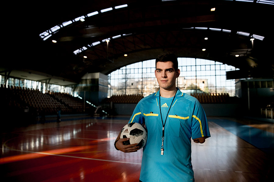 I Lost my Arm, But I’m Still Part of Football