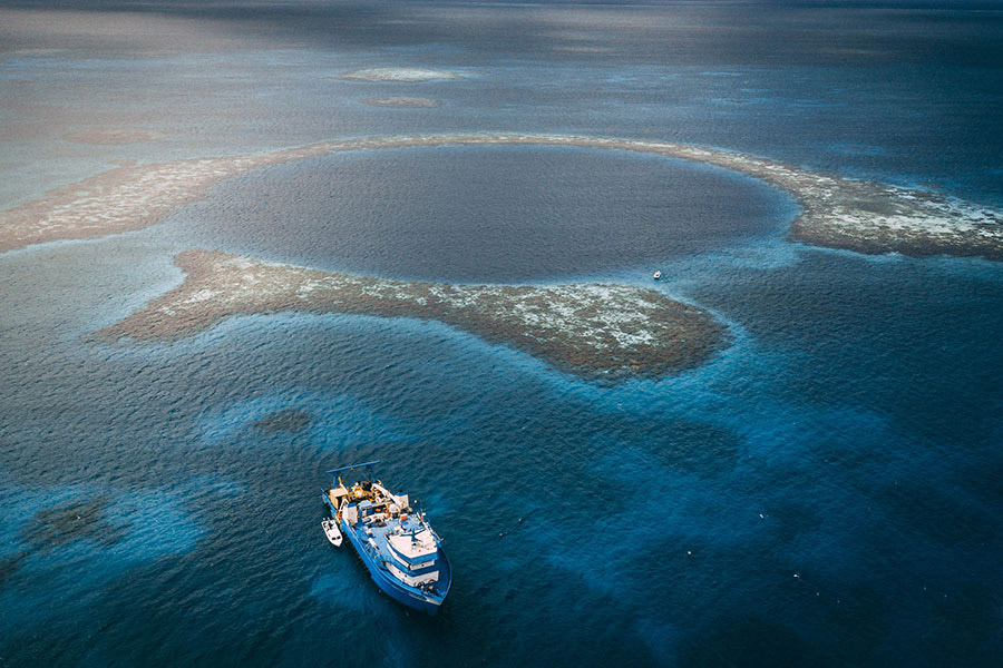 Diving Belize’s Blue Hole: Logs From a Majestic Pit of Acid
