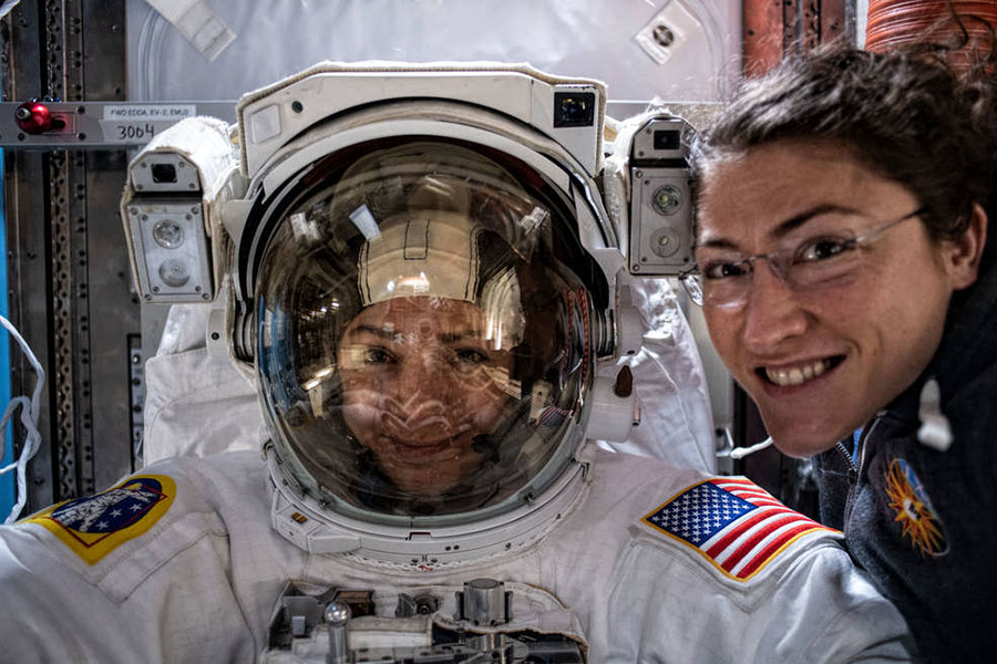 Women Can Spacewalk. But Can They Cross the Gender Line?