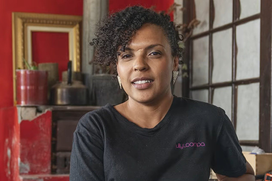 Left in the Financial Dumps, This Designer Upcycled Her Way Out