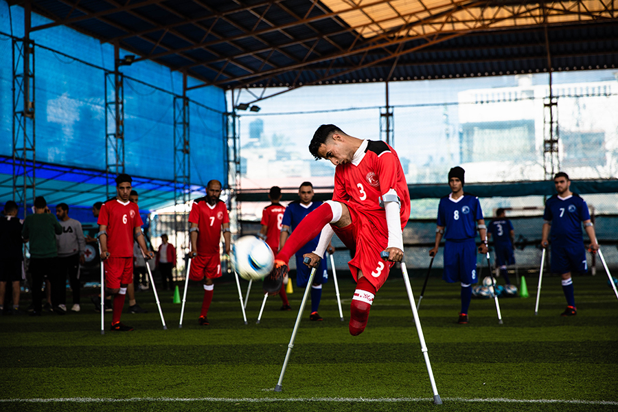 Gaza Amputees Turn To Football To Overcome Disabilities And Trauma