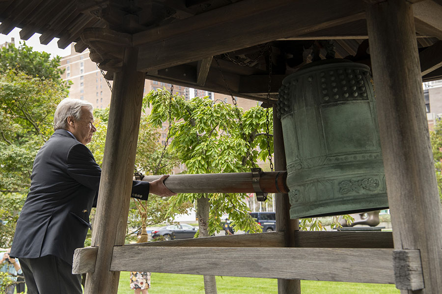UN General-Secretary Rings Peace Bell and Calls For Global Action Against Our Common Enemy: The Virus