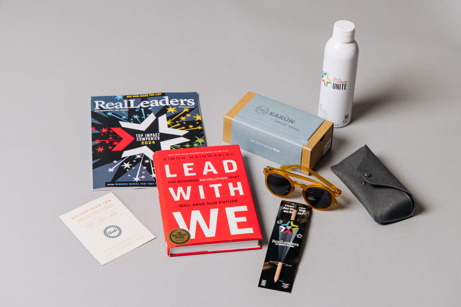Real Leaders UNITE 2024 Goodie Bag